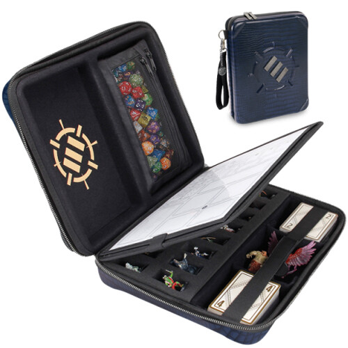 Asmodee Tabletop RPG Organizer Case Collectors Edition Brown