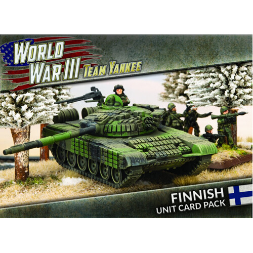 Finnish Unit Cards (33x Cards) - Tabletop Miniatures Wargame