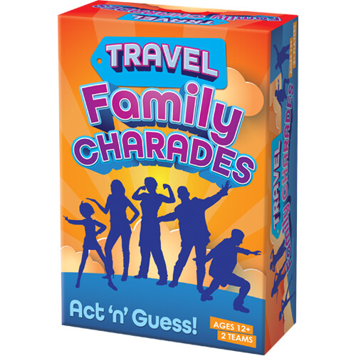 Travel Family Charades - Board Game
