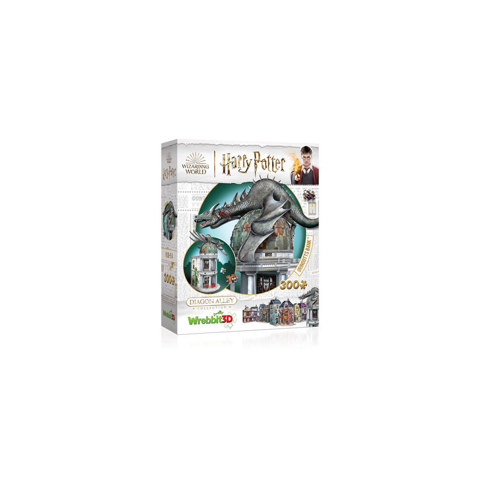 Photos - Board Game Wrebbit3D Diagon Alley Collection: Gringotts Bank (300 pieces)