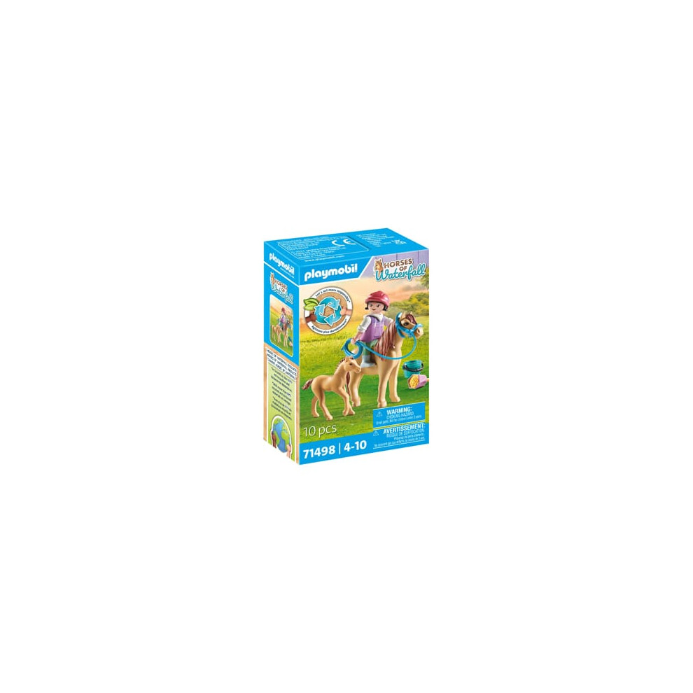 Playmobil 71498 Horses Of Waterfall: Child With Pony And Foal