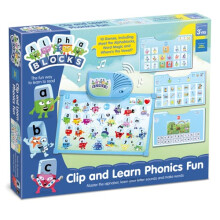 Alphablocks Clip & Learn - Board Game