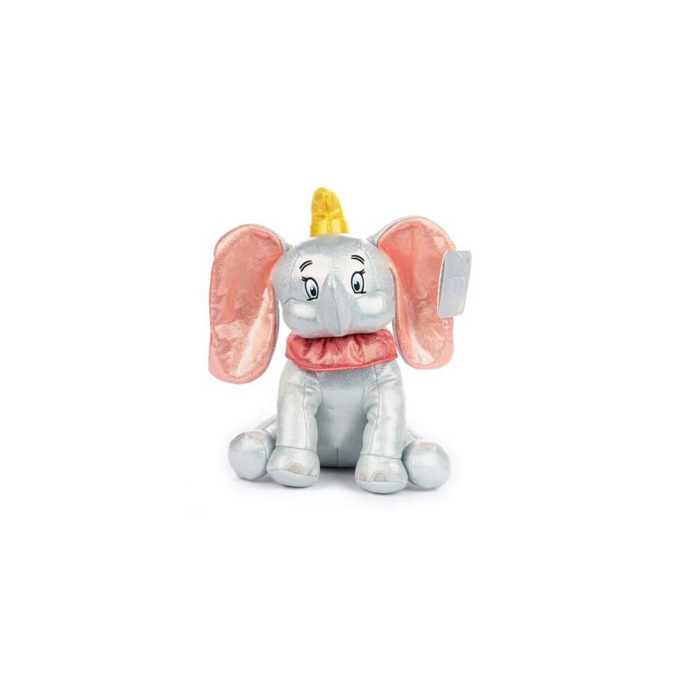 Posh Paws Disney 100 Glitter Ball Plush - Dumbo - Plush Soft Toy