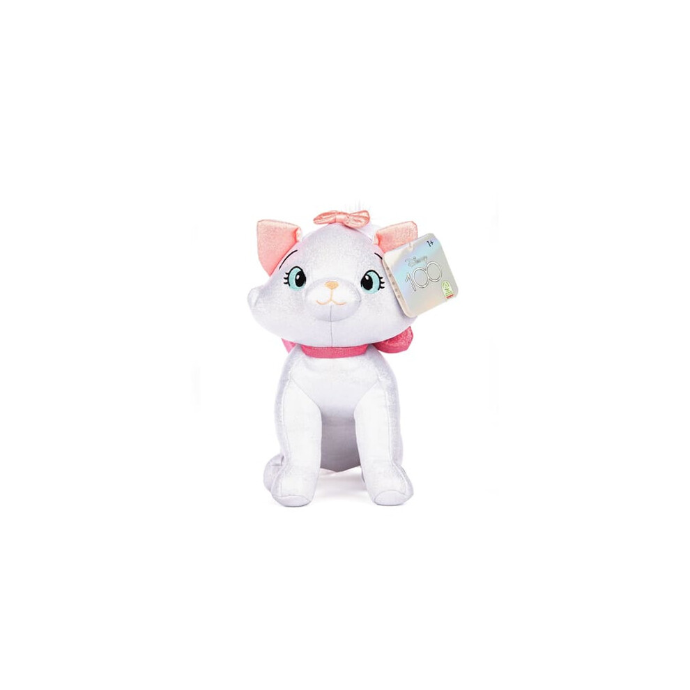 Posh Paws Disney 100 Glitter Ball Plush - Marie - Plush Soft Toy