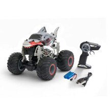 Vehículo RC - REVELL CONTROL - Big Shark 2.0 - Potente - Todo terreno - Blanco