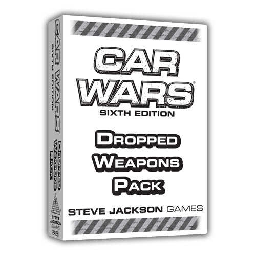 Asmodee Dropped Weapons Pack: Car Wars Sixth Edition Expansion - Board Game