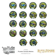 Black Powder Epic Battles: Waterloo - Prussian casualty markers - Tabletop Miniatures Wargame