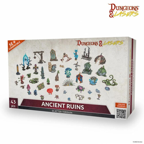 Dungeons And Lasers: Ancient Ruins - Board Game