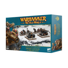 Warhammer: The Old World - Dwarfen Mountain Holds - Dwarf Cannon & Organ Gun - Tabletop Miniatures Wargame