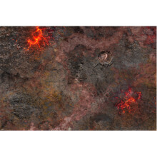TerrainCrate: 44"x60" Hellscape Battle Mat - Tabletop Miniatures Wargame