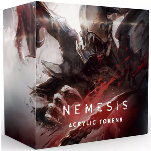 Asmodee Deluxe Acrylic Tokens: Nemesis - Board Game