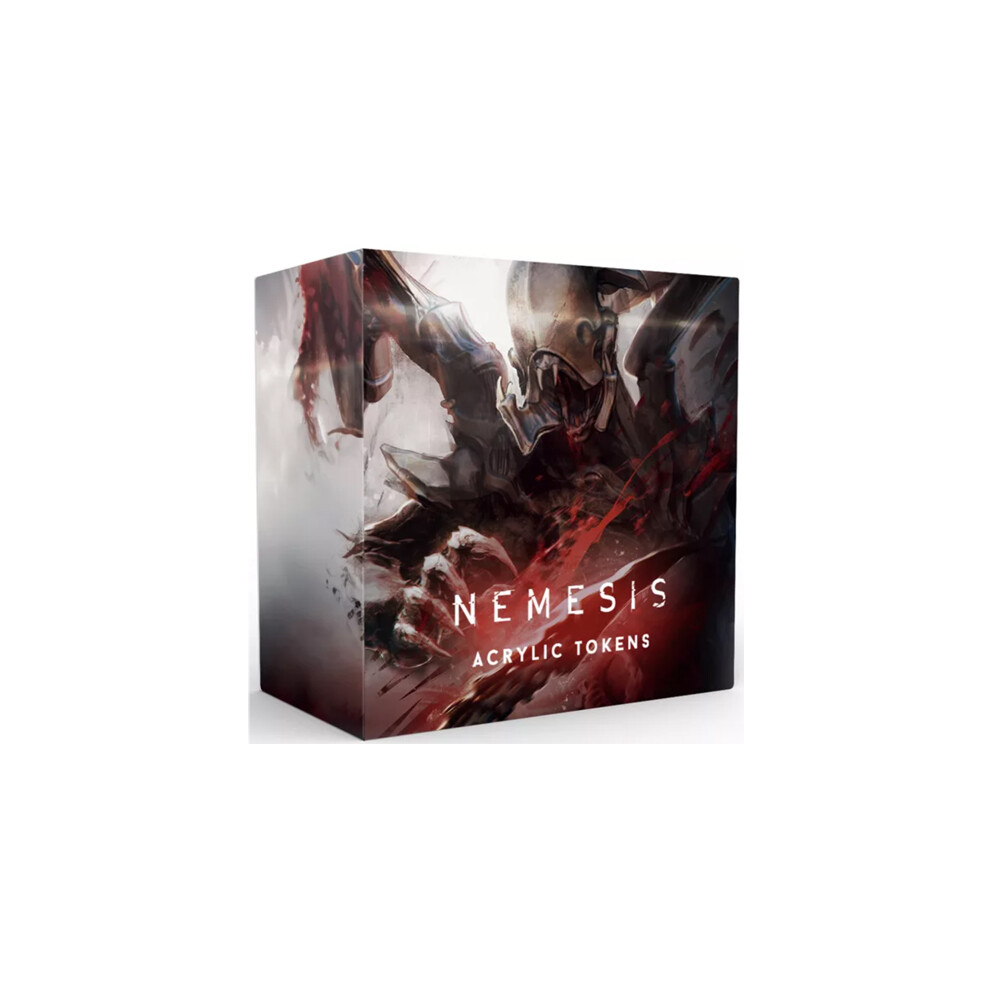 Asmodee Deluxe Acrylic Tokens: Nemesis - Board Game