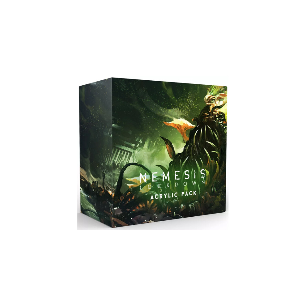 Asmodee Deluxe Acrylic Tokens: Nemesis Lockdown - Board Game