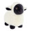 Keel 25cm Keeleco Standing Black Face Sheep - Plush Soft Toy 1