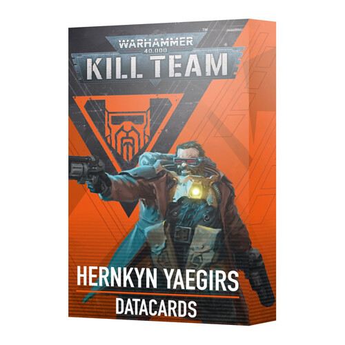 Games Workshop Warhammer: 40000 - Kill Team - Datacards: Hernkyn Yaegirs - Tabletop Miniatures Wargame