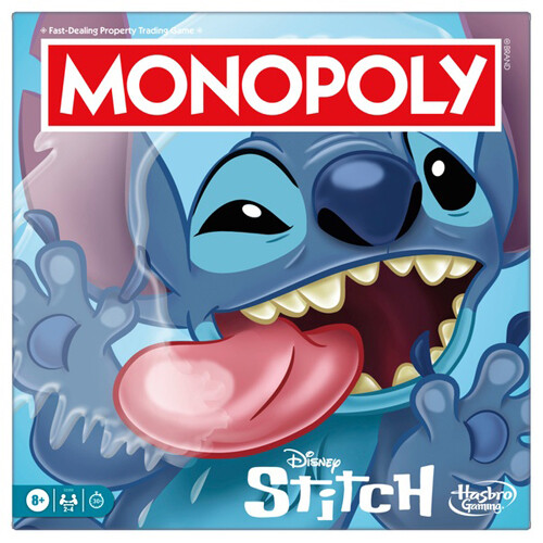 Asmodee Monopoly Disney Stitch Edition - Board Game