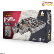 Dungeons And Lasers: Prismacast Prepainted Chambers Of Torment - Board Game