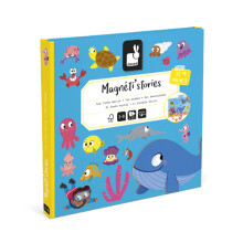 Janod: Magneti'Stories The Seabed - Plush Soft Toy
