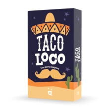 Juego de Cartas Helvetiq Tacoloco - Estrategia Rápida con Temática de Tacos, Diversión Familiar para Todos, 2-5 Jugadores