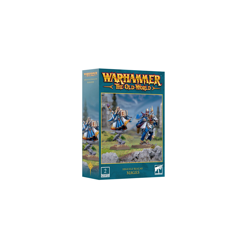 Games Workshop Warhammer The Old World: High Elf Realms - Mages - Tabletop Miniatures Wargame