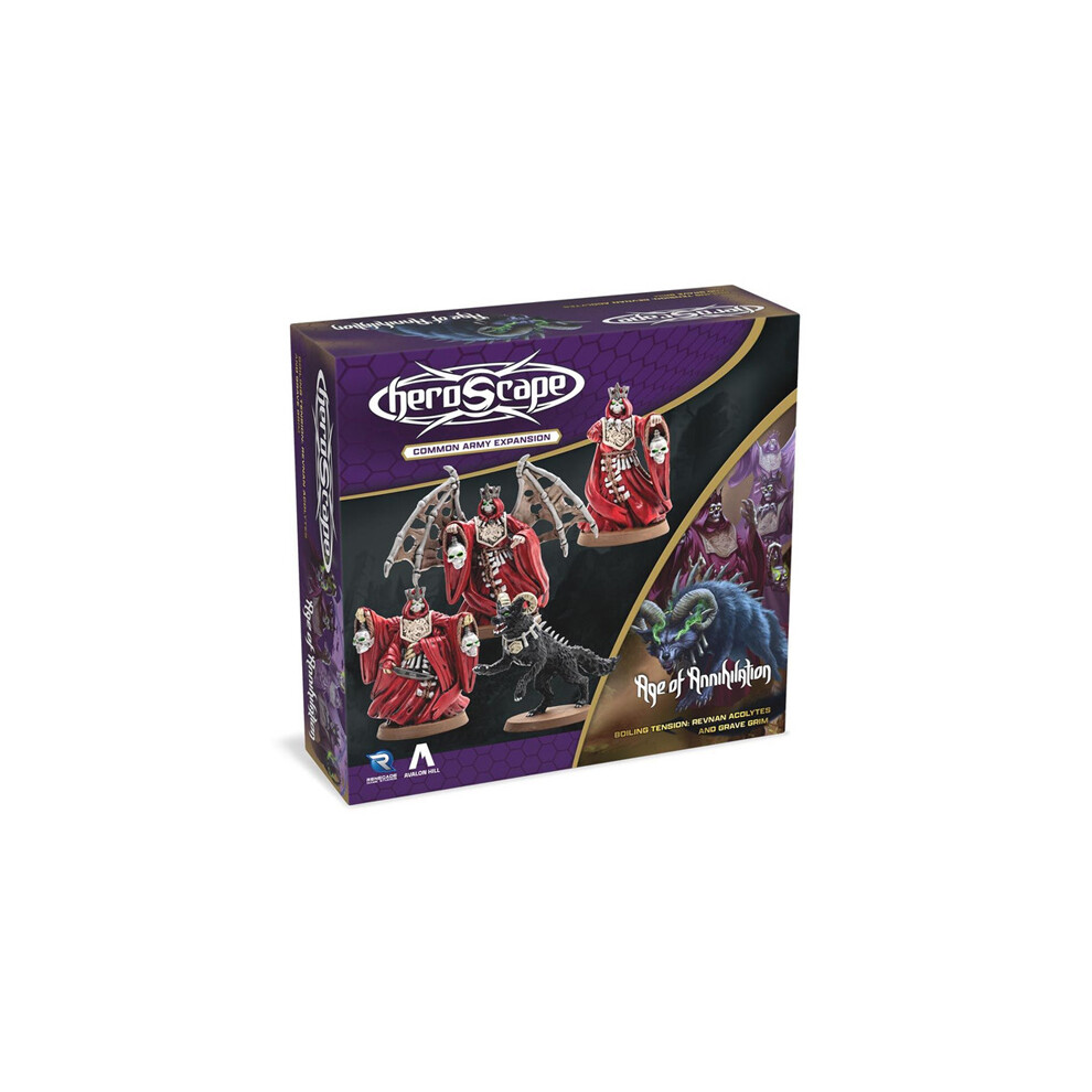 Asmodee Heroscape: Revnan Acolytes And Grave Grim Army Expansion - Board Game