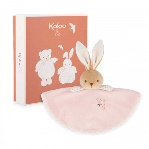 Kaloo Pink Roud Rabbit Comforter - Plush Soft Toy