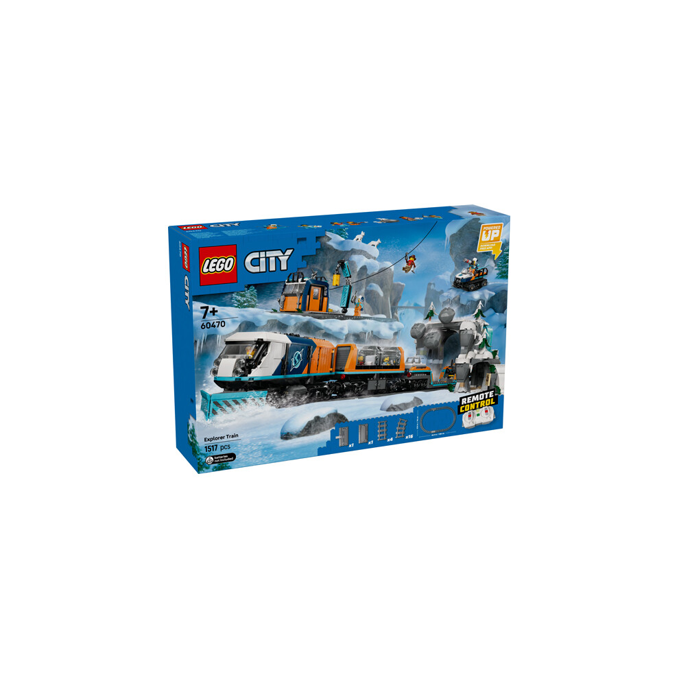 Lego City 60470 Explorers' Arctic Polar Express Train - Building Set