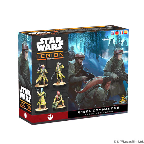 Asmodee Star Wars Legion: Rebel Commandos - Board Game