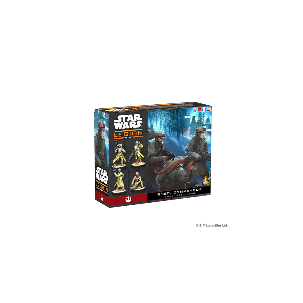 Asmodee Star Wars Legion: Rebel Commandos