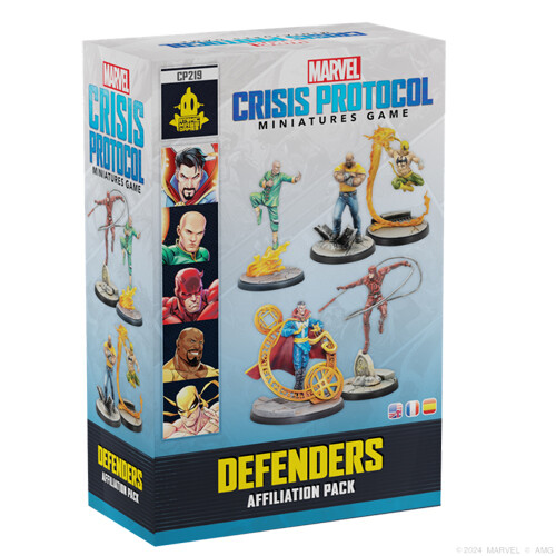 Asmodee Marvel: Crisis Protocol Defenders Affiliation Pack - Board Game