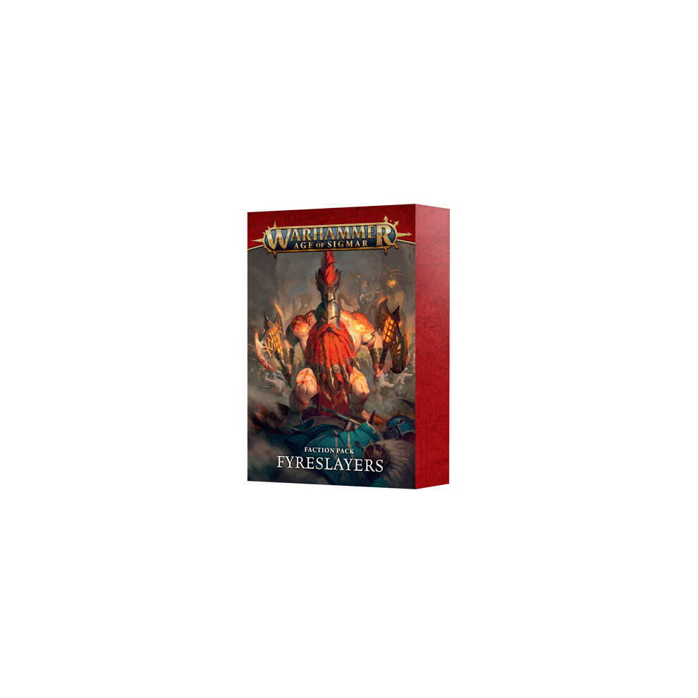 Games Workshop Warhammer: Age Of Sigmar - Fyreslayers Faction Pack