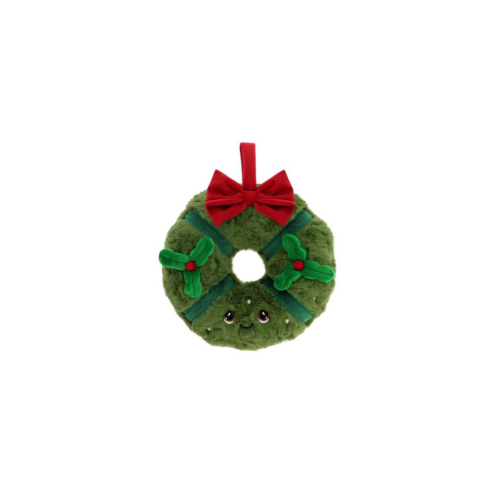 Keel 22Cm Keeleco Christmas Wreath - Plush Soft Toy