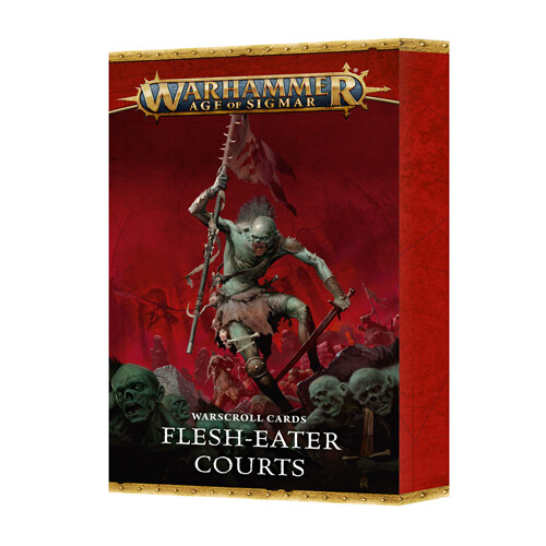 Games Workshop Warscroll Cards:Flesh-Eater Courts - Tabletop Miniatures Wargame