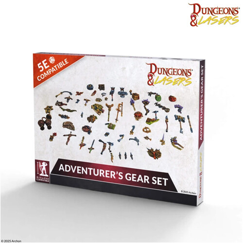 Dungeons & Lasers Adventurers Gear Set