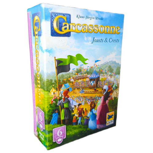 Asmodee Carcassonne: Jousts & Crests - Exp 6 (2025) - Board Game