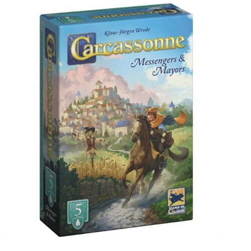 Asmodee Carcassonne: Messenger & Mayor - Exp 5 (2025) - Board Game