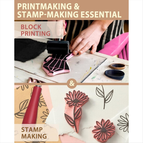 Rubber Linoleum Blocks for Printmaking
Rubber Linoleum Blocks 1