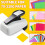Square Hole Punch,2 Inch Square Paper Punch, Squares Punches 5
