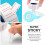 30 Rolls 15000pcs White Price Labels 4
