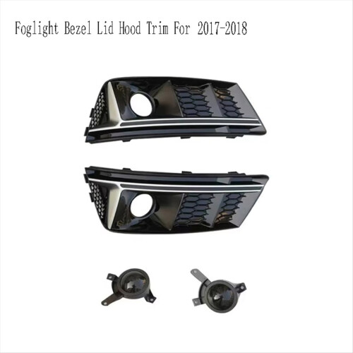 Front Bumper Fog Light Grille 2