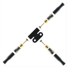 For Bicycle Hydraulic Oil Brake Tee To Two Oil Connector 90