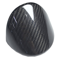 Real Dry Carbon Fiber Car Center Dashboard Gauge Pod