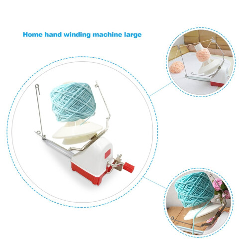 Hand-Operated Rotating Wool Yarn Ball Winder Coiler Machine 1