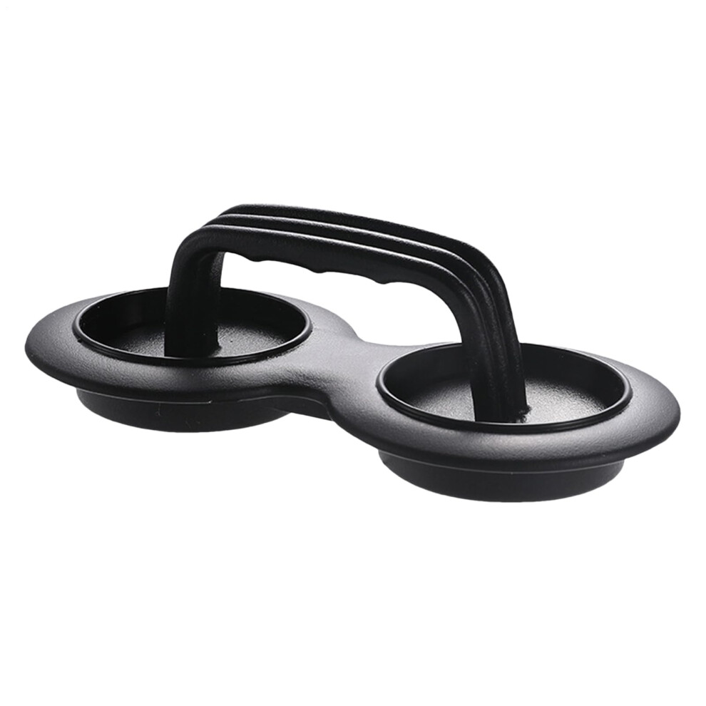 Stuffed Burgers Maker Machine, Non-Stick Smash Burger Press, 2-Cavity Design, Removable Kitchen Gadget, Black-image-OPC-PMGR5HG-NEW