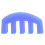 Violin Mute for 4/4 3/4 1/2 Violino Practice Accessories Blue 1