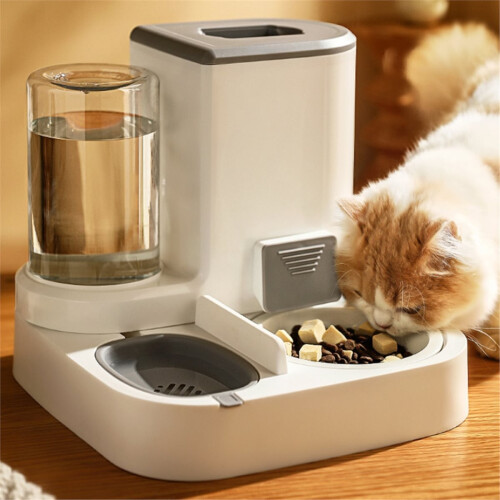 Cat Feeder and Water Dispenserpet feeder 1
