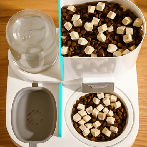 Cat Feeder and Water Dispenserpet feeder 2