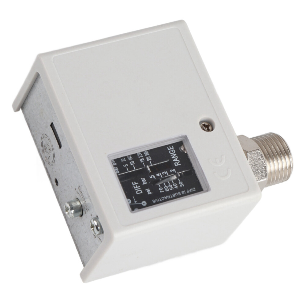 20Kg Copper Core Pressure Switch Set For Dryer Boiler Water Cooler, Ip40, 1/2In 7891356219573