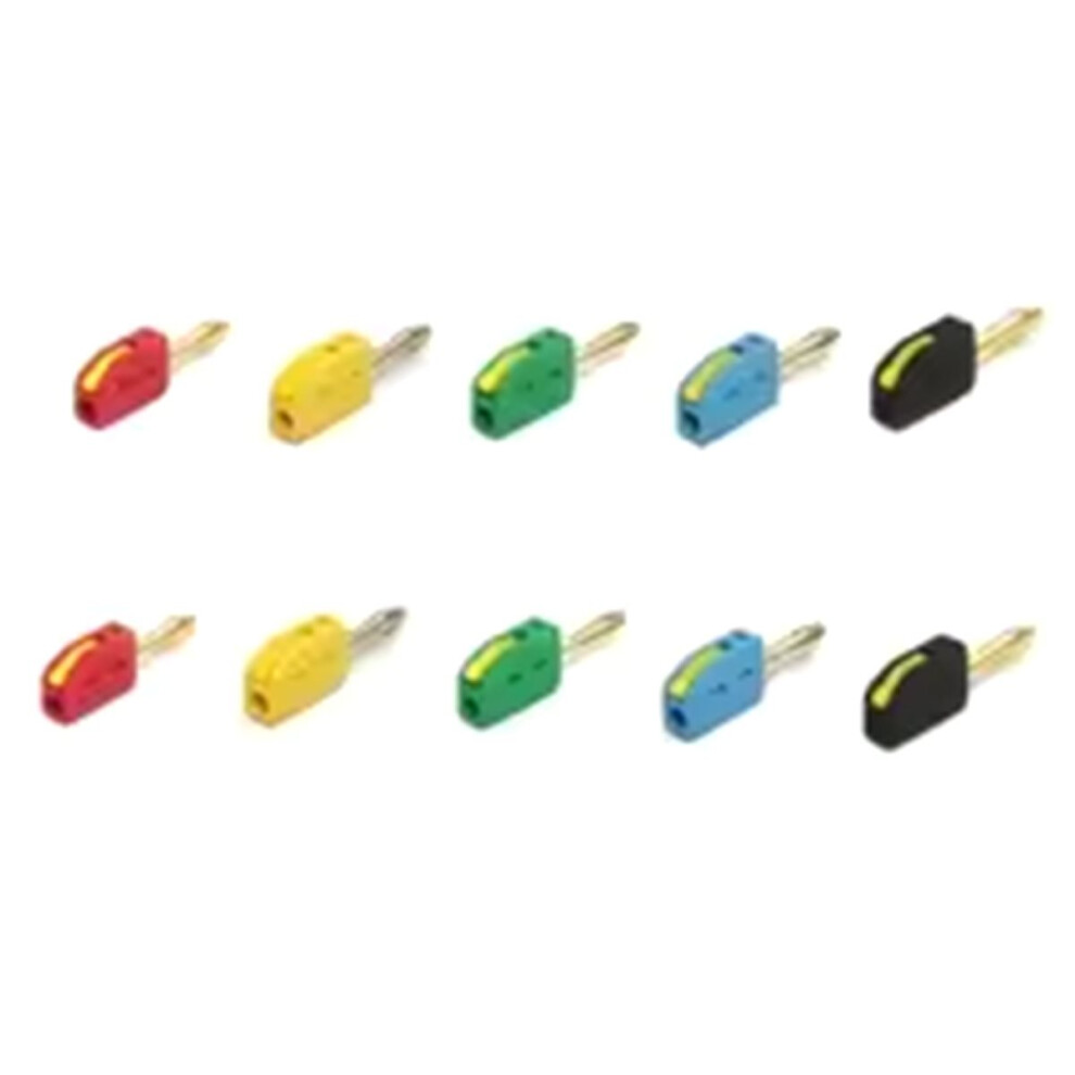 10Pcs 4Mm Banana Plug High Current 4713768851703