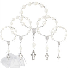 50 Pieces Mini Rosaries
50 Pieces Baptism Rosary Beads